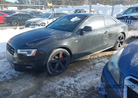 2016 Audi A5 2.0T Premium из США, поврежденный, VIN WAUM2AFR1GA028897